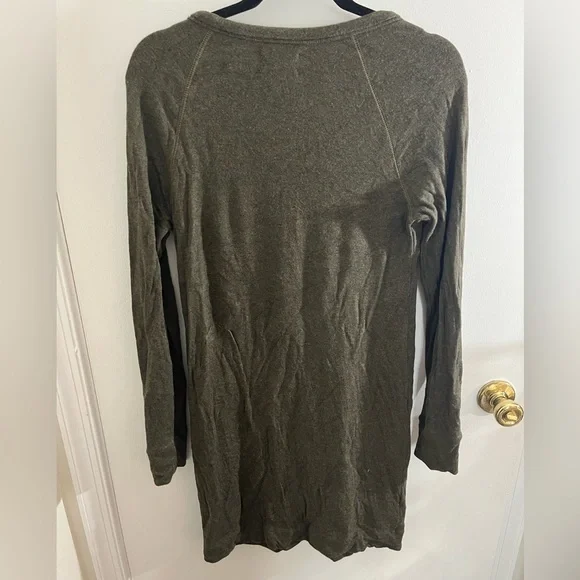 Lou & Grey Olive Green Long Sleeve Dress - Picture 8 of 8